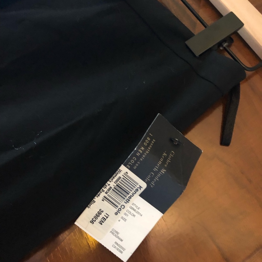 Kenneth Cole Black Trouser [size 4]